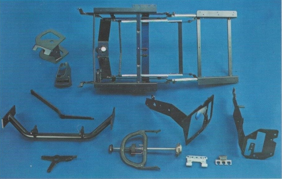 Metallteileuebersicht Baugruppen Evotec GmbH