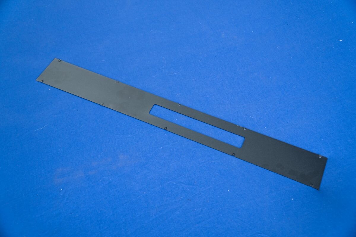 Stanzteil Blende pulverbeschichtet Evotec