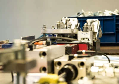 Montagelinie Baugruppenfertigung Evotec