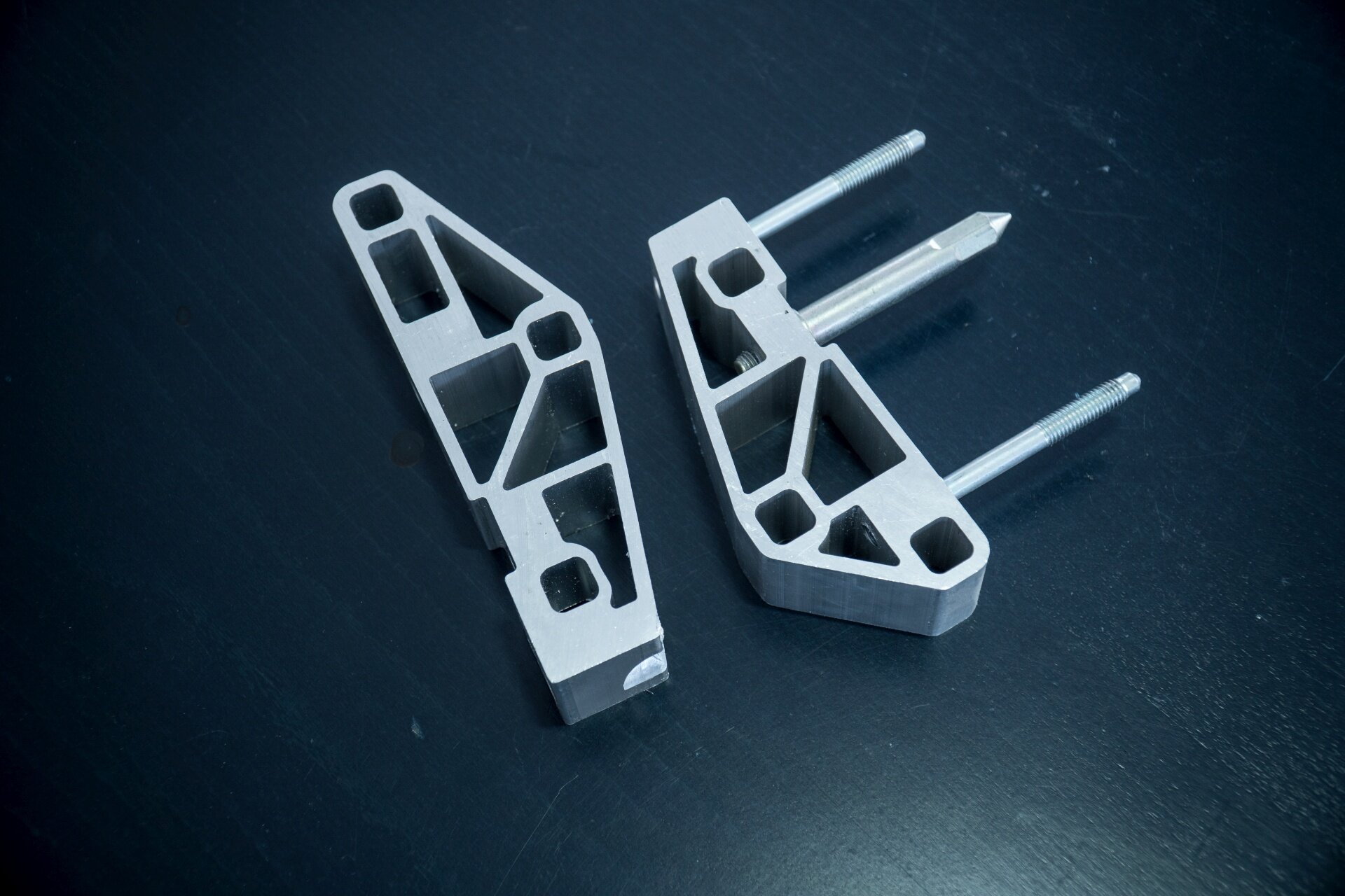 Bent parts brackets metal