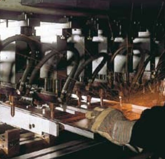 Spot welding metalworking Evotec