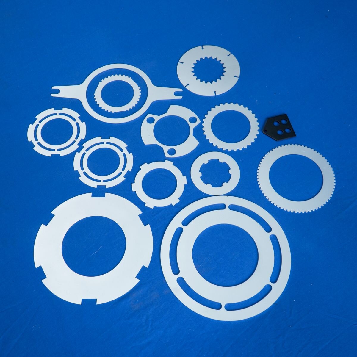Stamped parts gear teeth rings metalworking