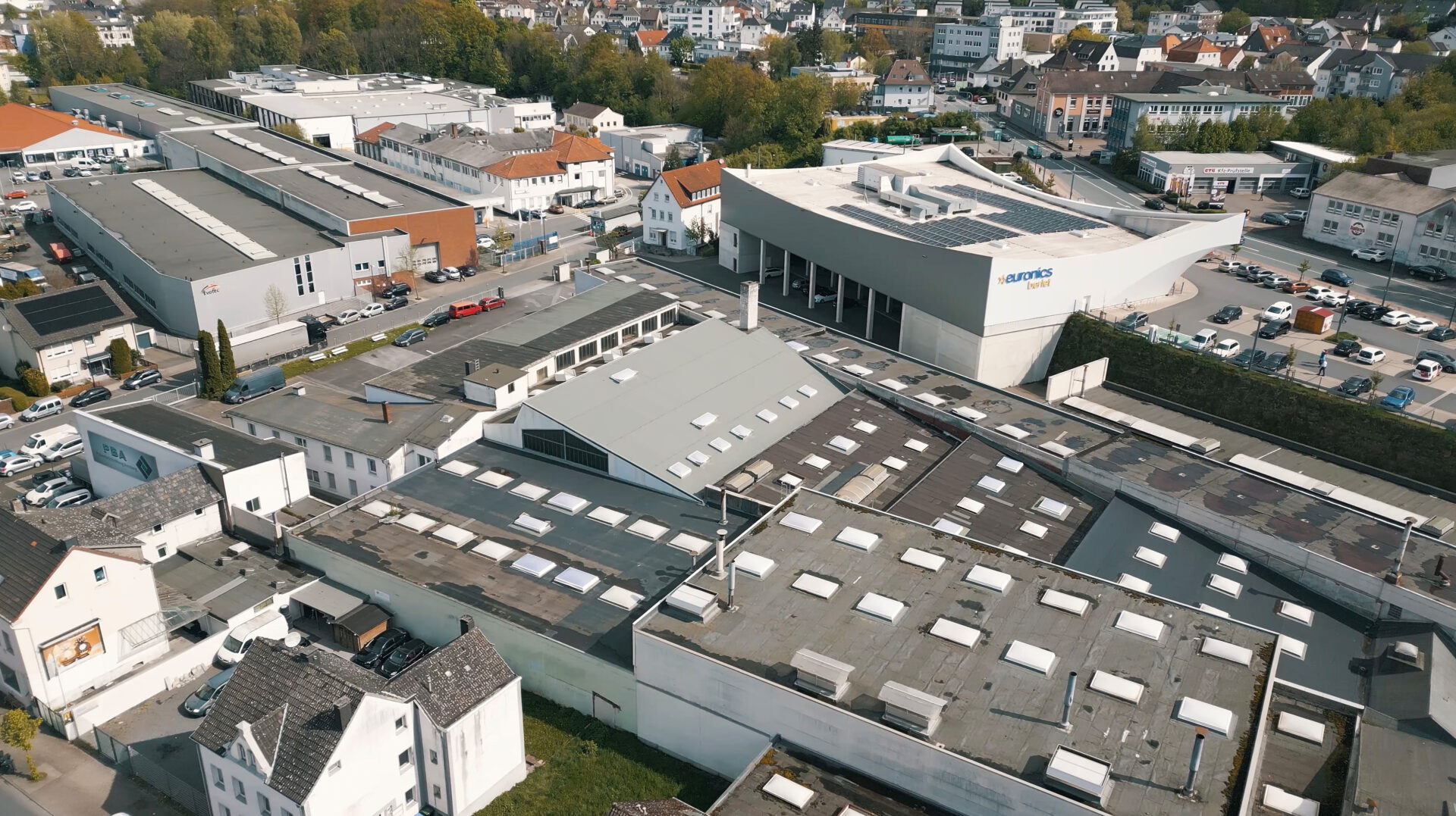 Evotec GmbH Standort Arnsberg Luftaufnahme
