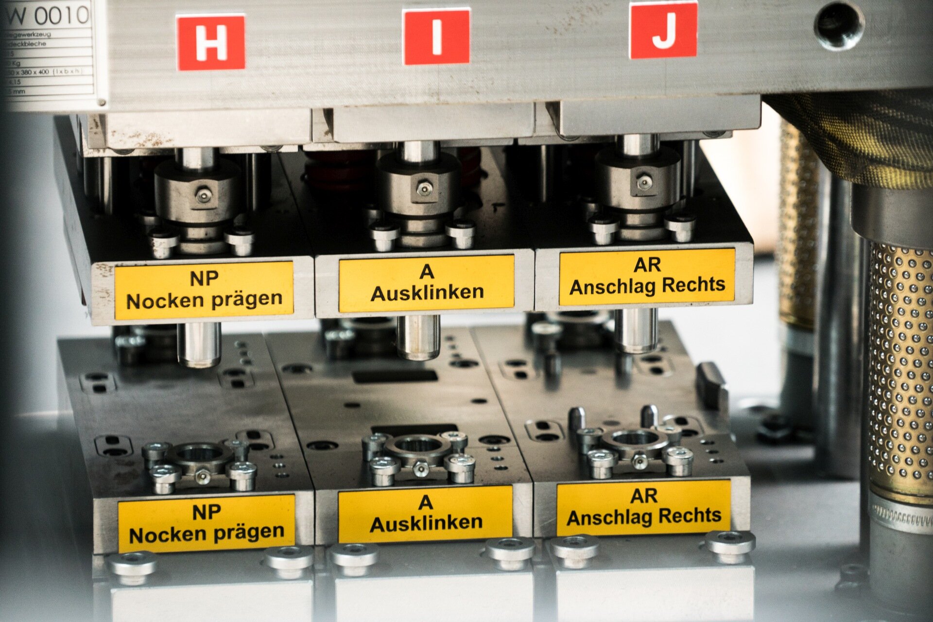 Werkzeugbau Nahansicht Evotec GmbH
